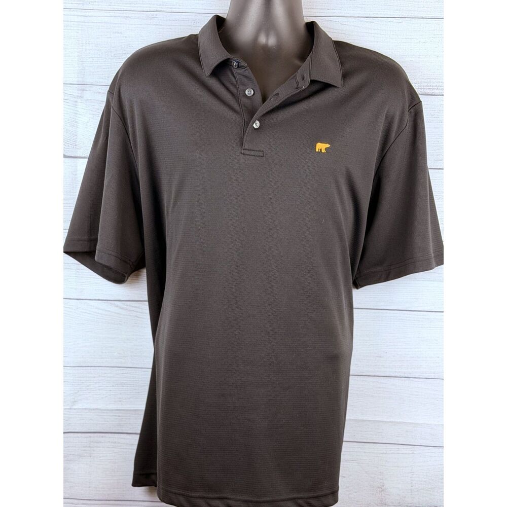 Jack Nicklaus Gray Black Shirt XL Golf Casual